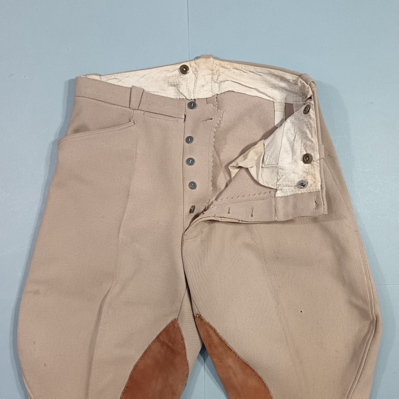 PANTALON CULOTTE MASTIC SOUS OFFICIERS ET OFFICIER MODELE 1929 TOUTES ARMES ET CAVALERIE CAMPAGNE 1939 1940